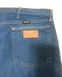 Vintage Clothing/Accessories - Made In USA Wrangler Jeans Size 39/32, Medium Indigo Evenly Worn No Fading