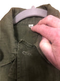 Vintage Military - Fantastic 1940s HBT Herringbone Twill US Army 13 Star Buttons Size 38 Regular Uniform Top