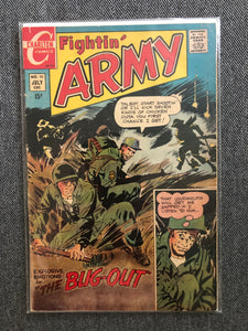 Vintage Comics - Charlton Comics Fightin’ Army #15 July 1970 Bagged And Boarded
