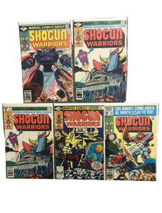 Vintage Comics - 5 Comics Lot Marvel’s Shogun Warriors 79-80 Bagged And Boarded Fantastic Cover Art